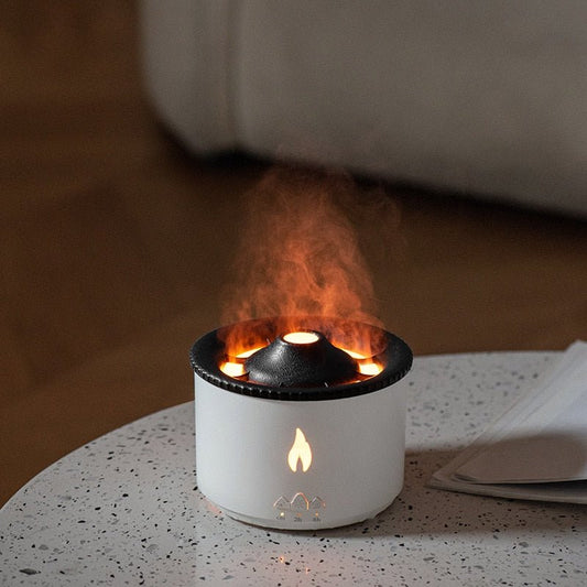 Volcanic Flame - Air Humidifier with Night Lamp & Relaxing Glow for Improved Air Quality 5
