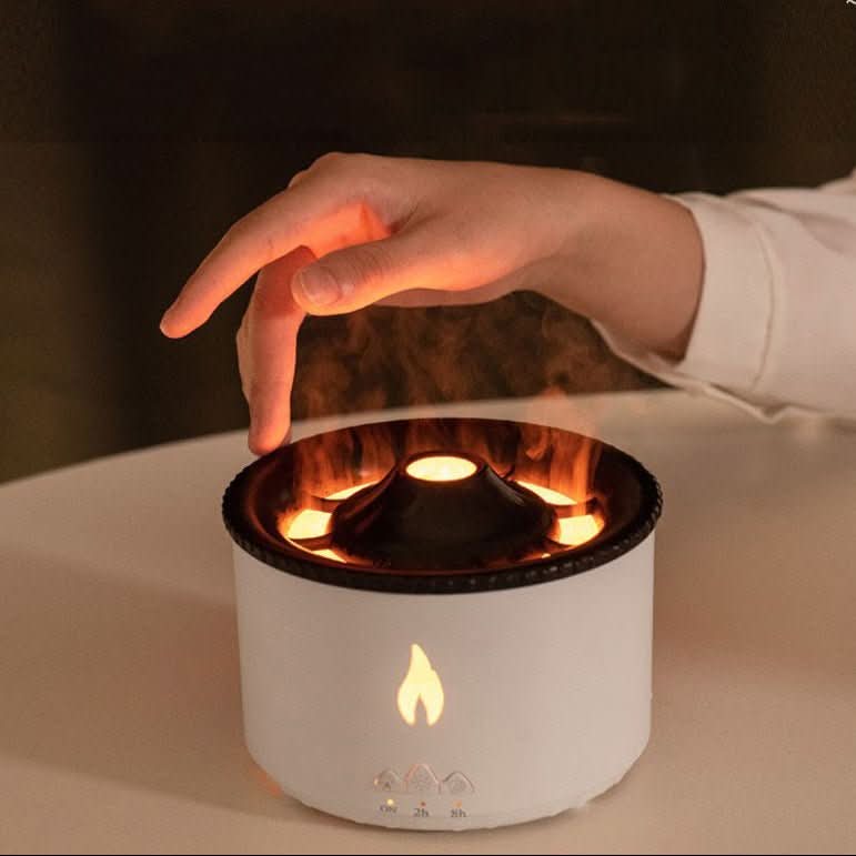 Volcanic Flame - Air Humidifier with Night Lamp & Relaxing Glow for Improved Air Quality 3