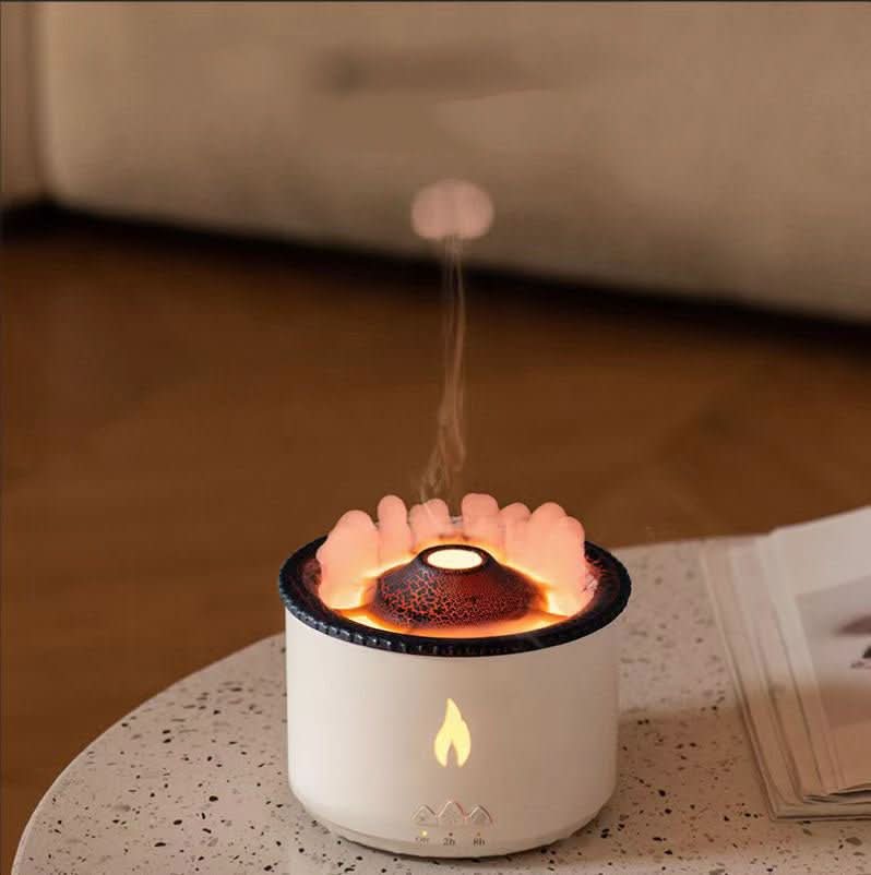 Volcanic Flame - Air Humidifier with Night Lamp & Relaxing Glow for Improved Air Quality 1