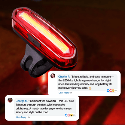 Lightup - Oplaadbare LED-fietsverlichting voor optimale zichtbaarheid