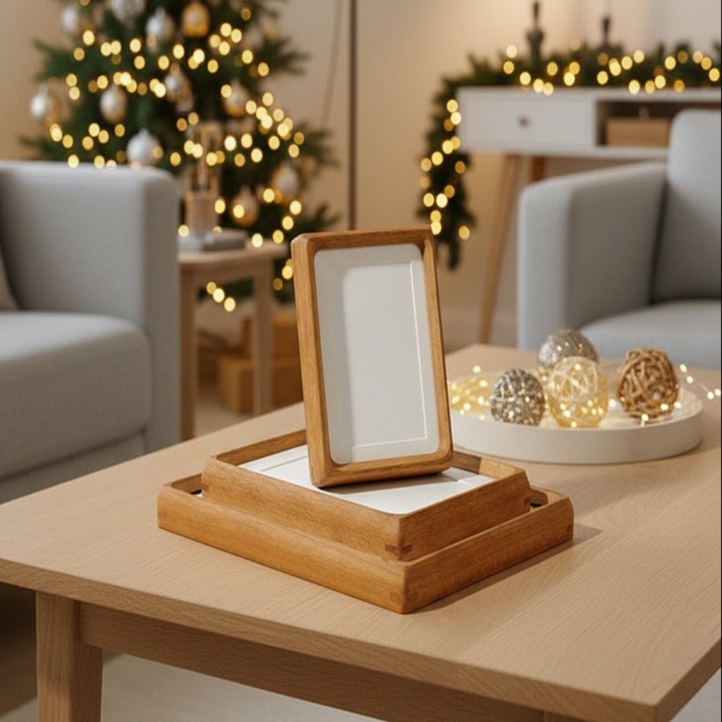 EARTHORA – Handcrafted Wood Photo Frame for Timeless Memories 0