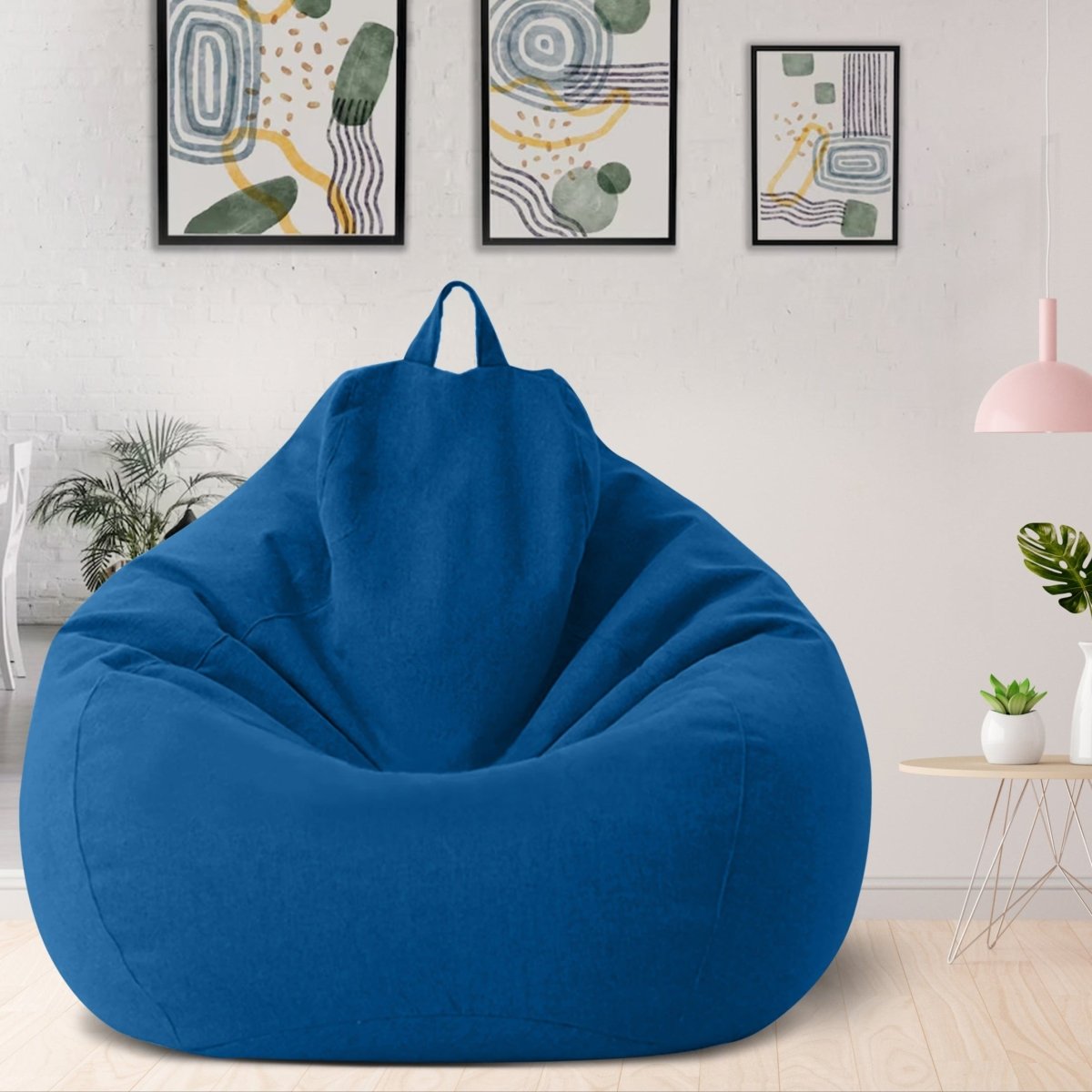 LINARELLO Pouf – Pouf en lin luxueux pour un confort ultime