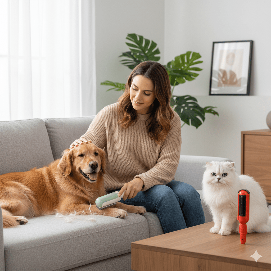 LintCycle Pro – Removedor Lavable de Pelo de Mascotas y Pelusa para Ropa y Muebles