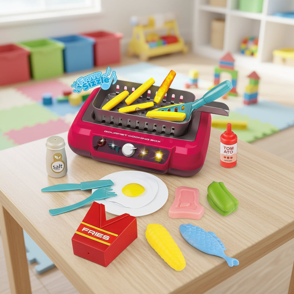 LittleChef – Colorful children's kitchen set for imaginative cooking adventures