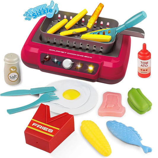 LittleChef - Set da cucina colorato per bambini per avventure culinarie fantasiose