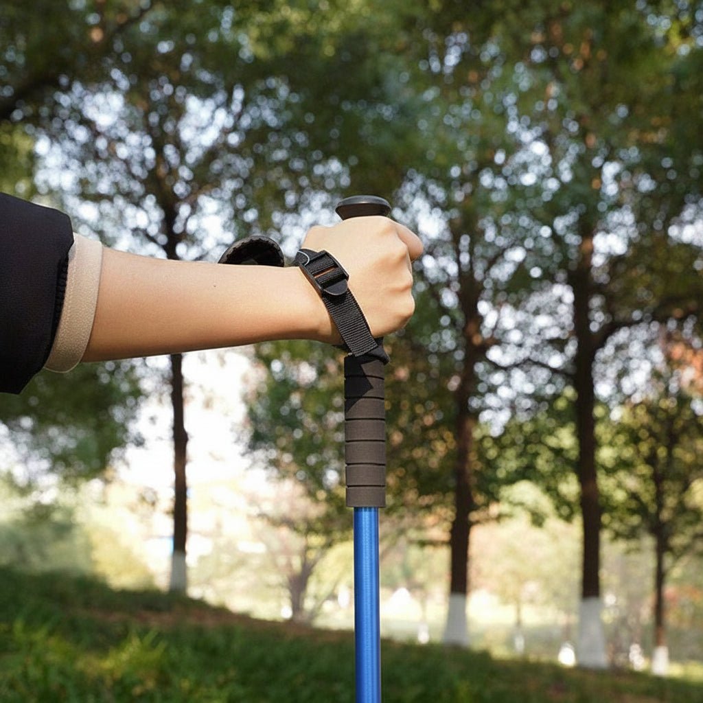 TREKAIR – Ultra-Light Adjustable Aluminum Alloy Trekking Poles for Long Hikes 1