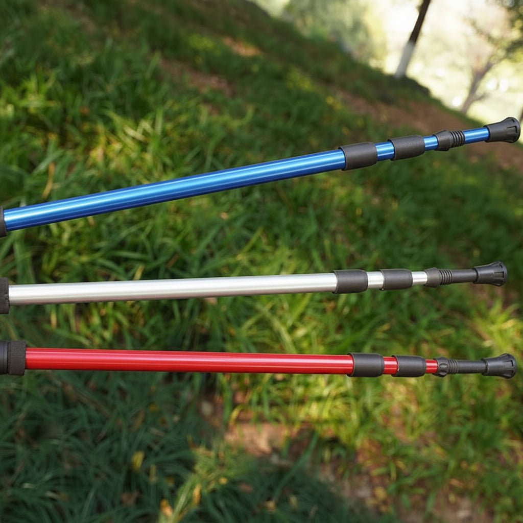 TREKAIR – Ultra-Light Adjustable Aluminum Alloy Trekking Poles for Long Hikes 2