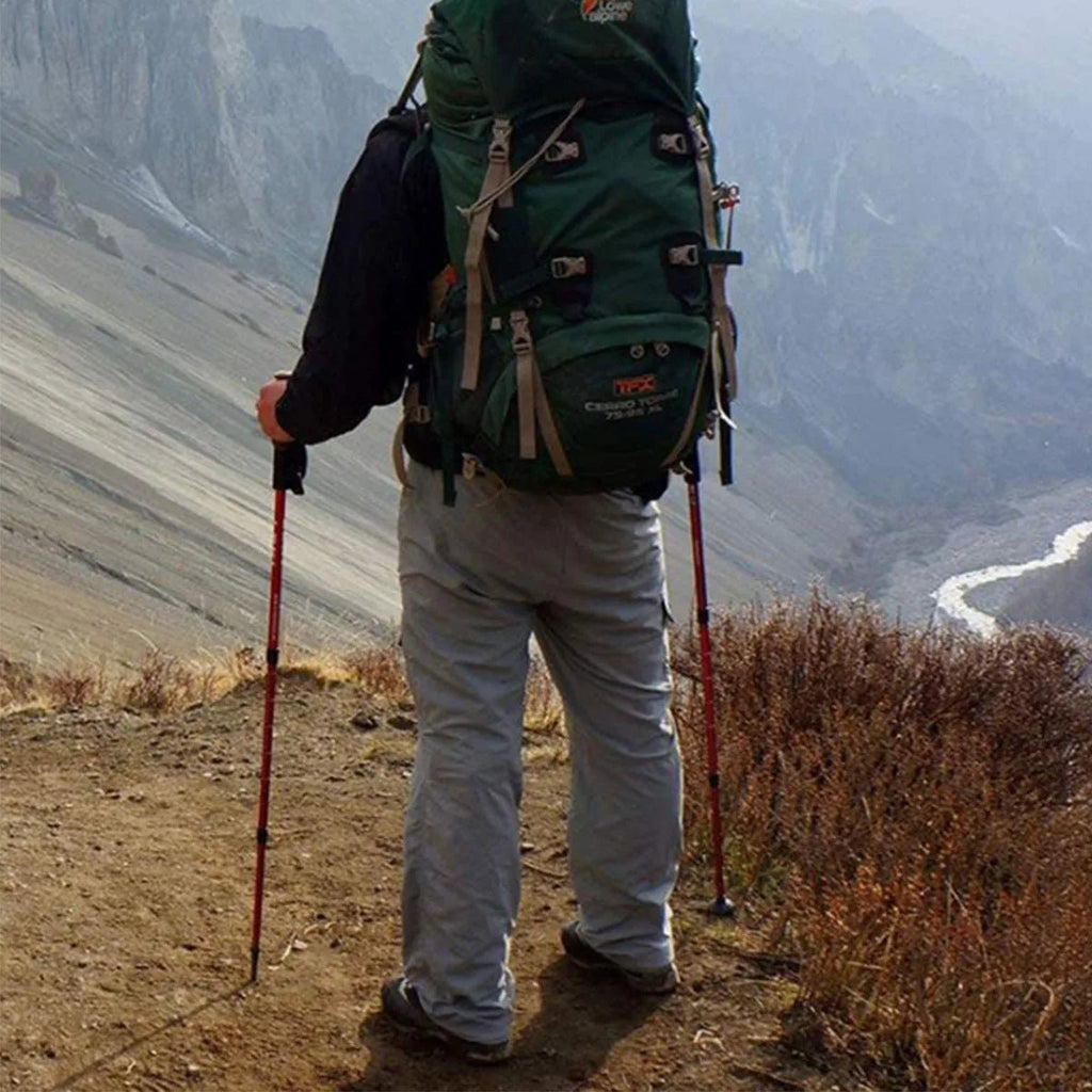 TREKAIR – Ultra-Light Adjustable Aluminum Alloy Trekking Poles for Long Hikes 4