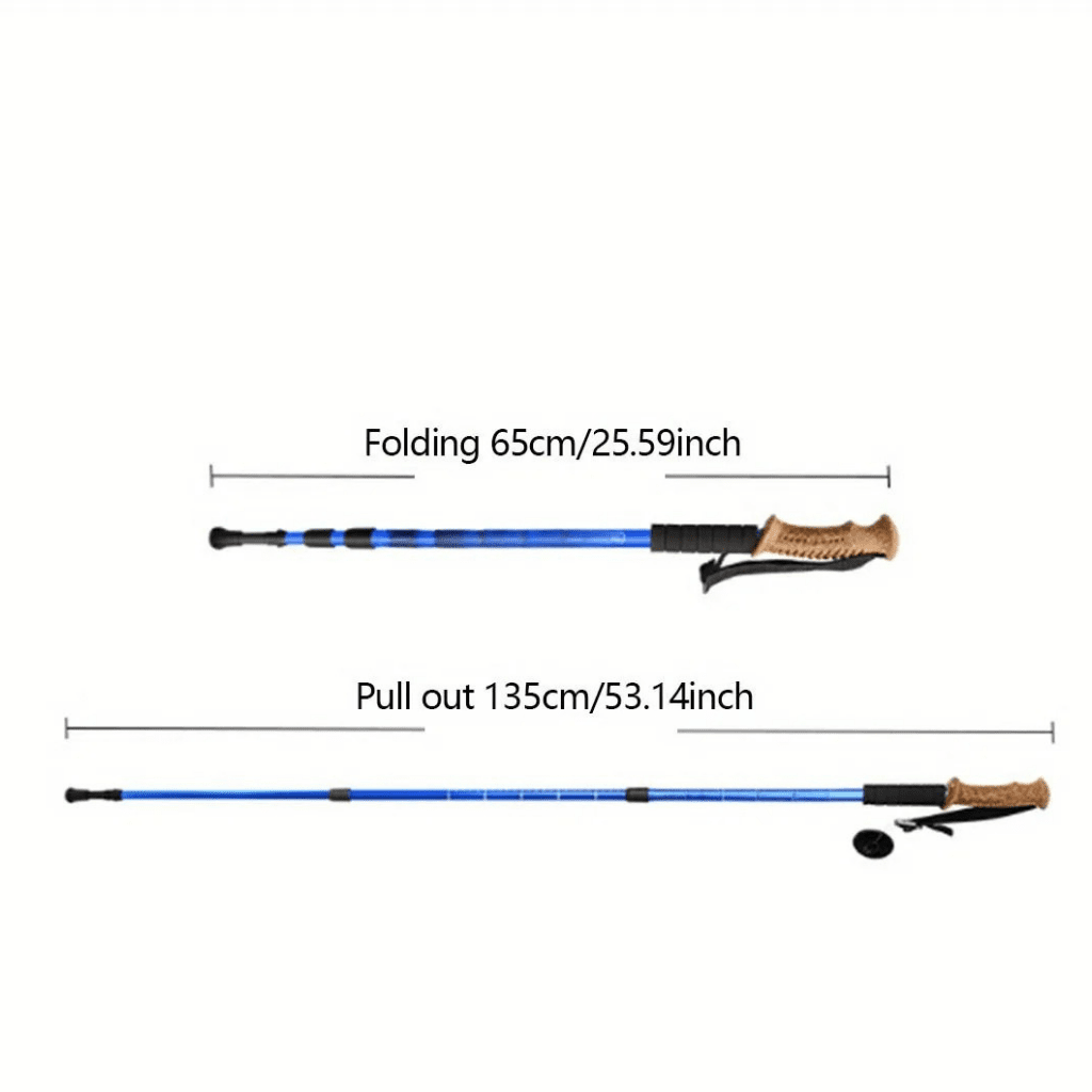 TREKAIR – Ultra-Light Adjustable Aluminum Alloy Trekking Poles for Long Hikes 6