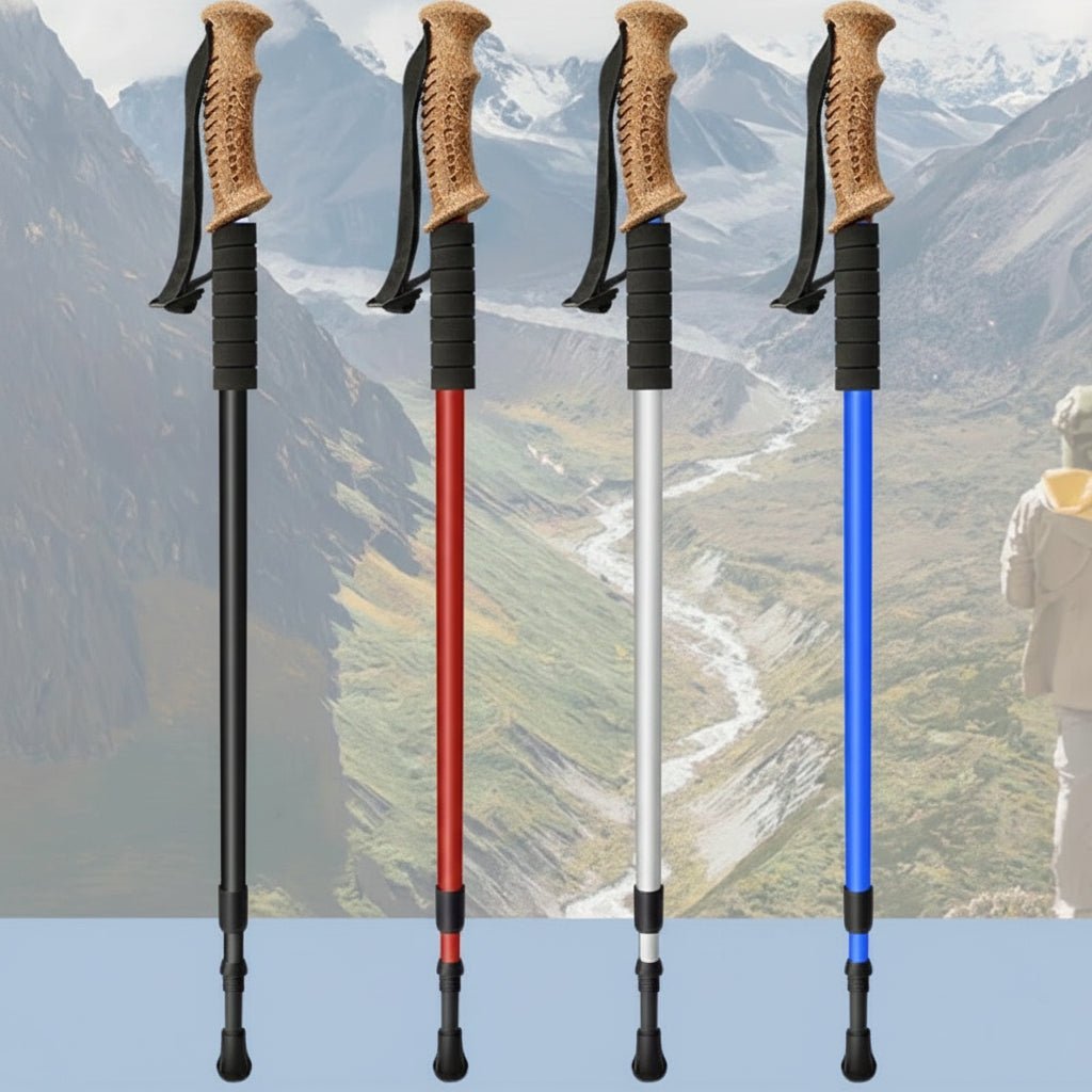TREKAIR – Ultra-Light Adjustable Aluminum Alloy Trekking Poles for Long Hikes 5
