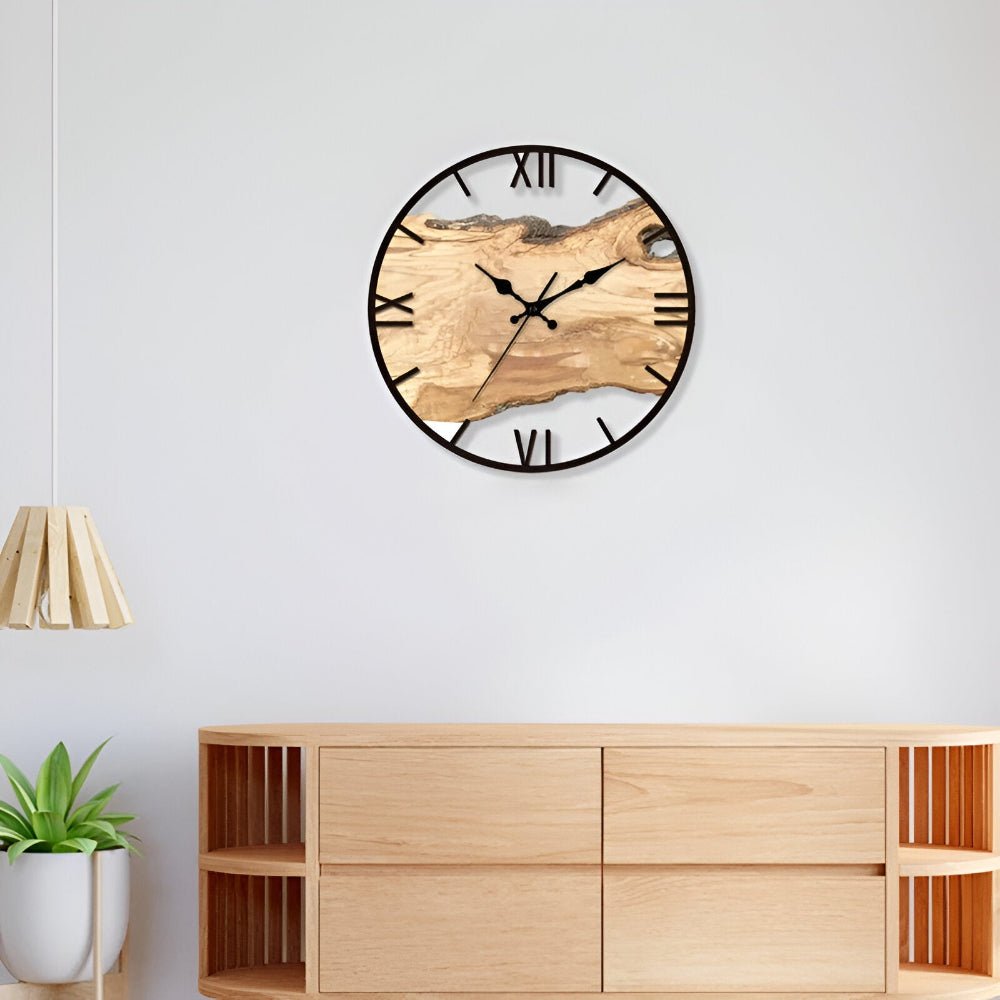 LUCENTIME – Elegant Clear Acrylic Wall Clock with Modern Minimalist Style 2