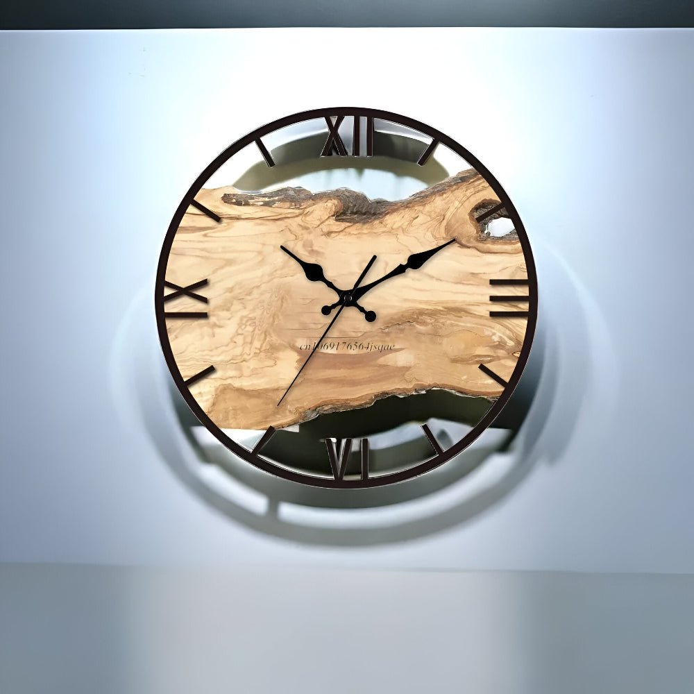 LUCENTIME – Elegant Clear Acrylic Wall Clock with Modern Minimalist Style 5