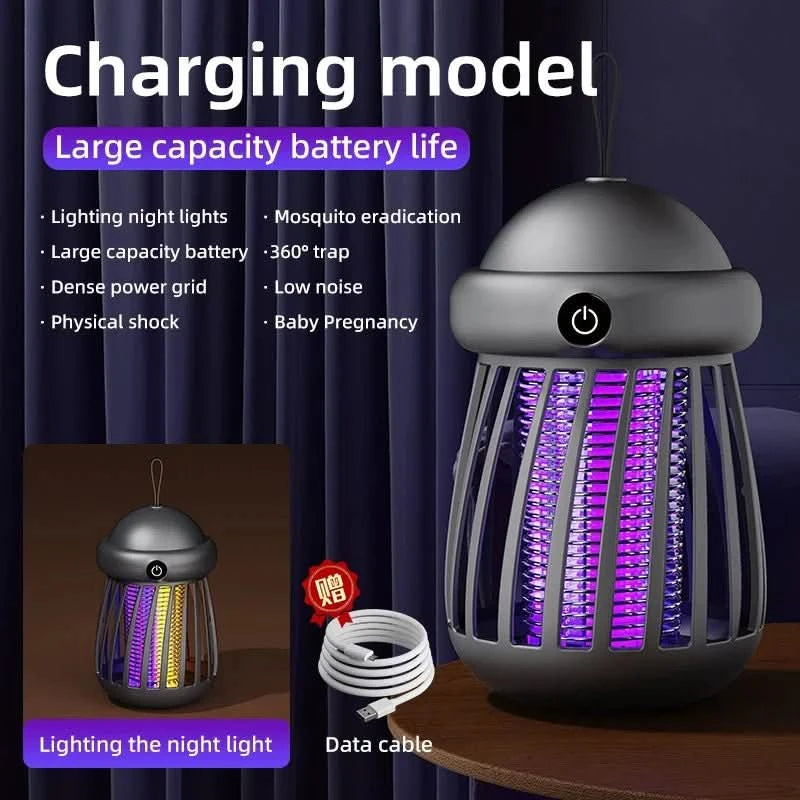 SilentZap – Silent UV Mosquito Killer Lamp for Indoor & Outdoor Use