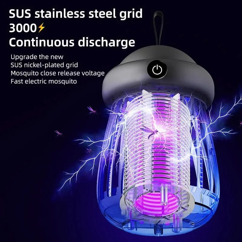 SilentZap – Silent UV Mosquito Killer Lamp for Indoor & Outdoor Use