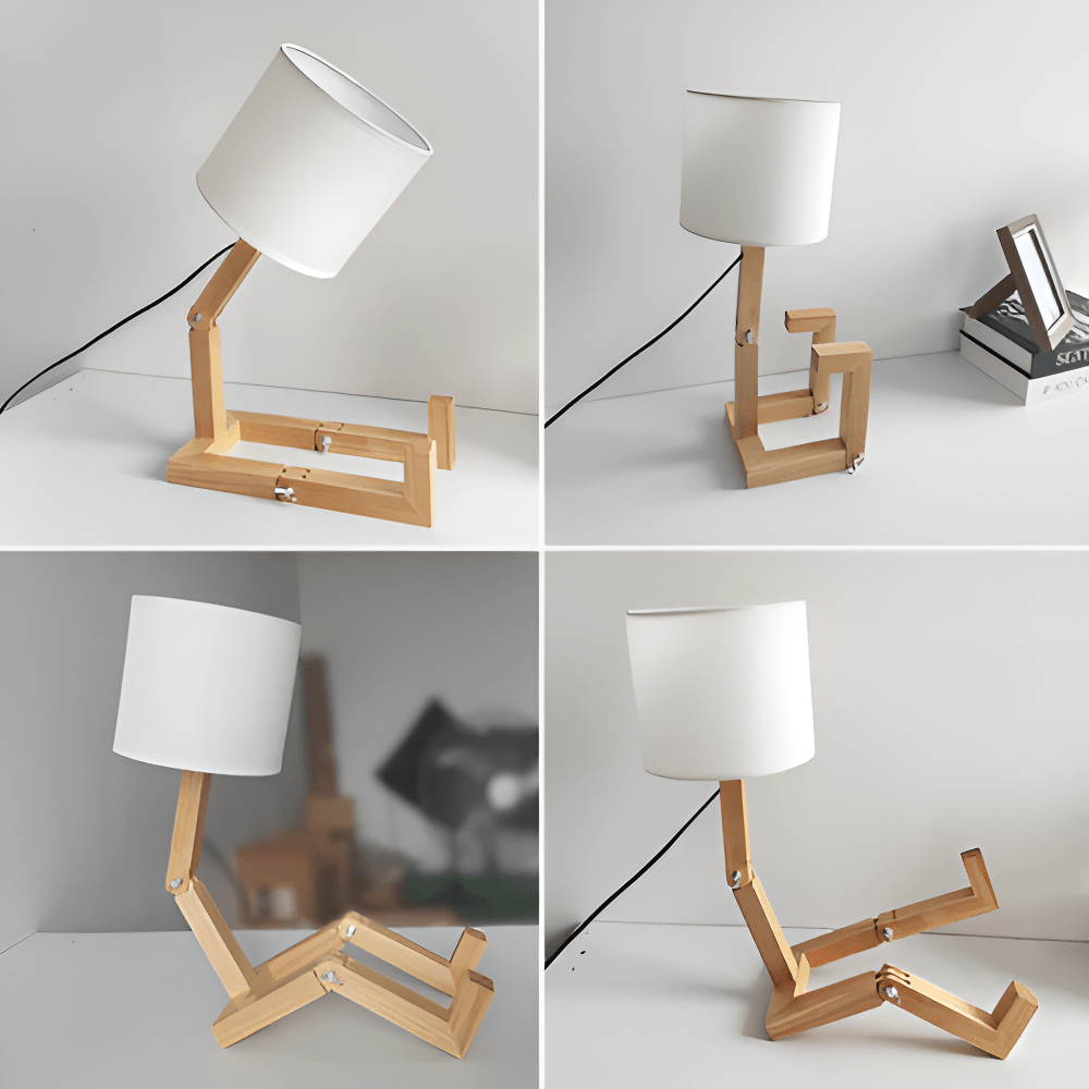 LUMIBOT – Flexible Wooden Lamp for Personalized Lighting