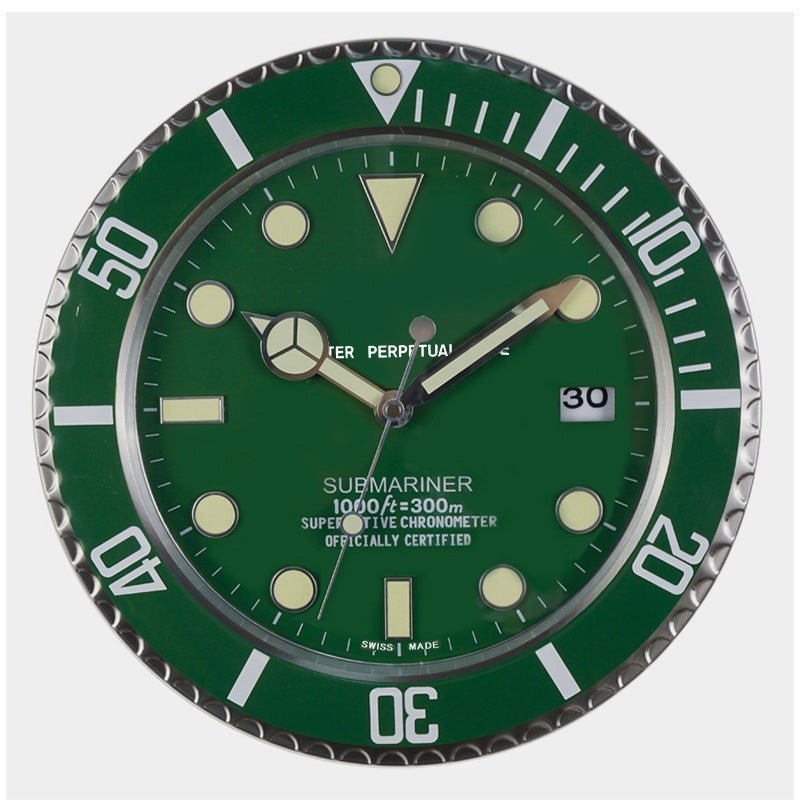 LUMICLOCK – Modern Battery Operated Silent Wall Clock with Luminous Hands