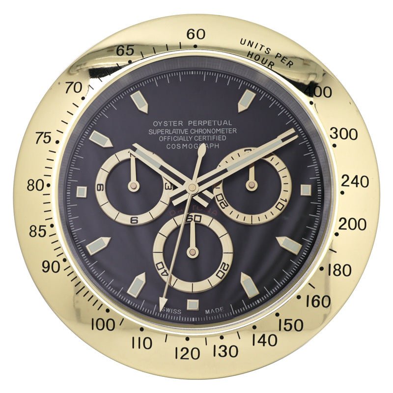 LUMICLOCK – Modern Battery Operated Silent Wall Clock with Luminous Hands