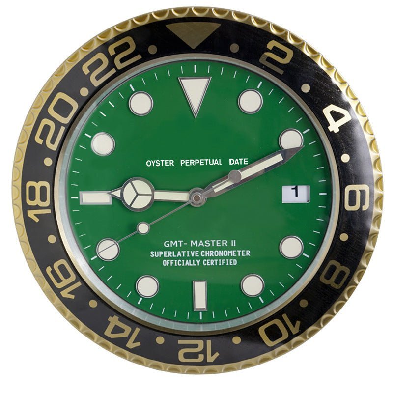 LUMICLOCK – Modern Battery Operated Silent Wall Clock with Luminous Hands
