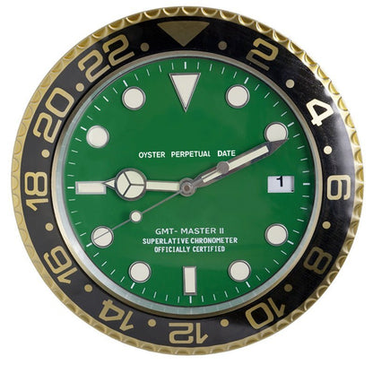 LUMICLOCK – Modern Battery Operated Silent Wall Clock with Luminous Hands