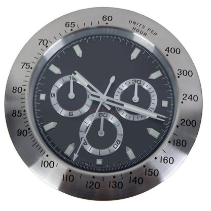 LUMICLOCK – Modern Battery Operated Silent Wall Clock with Luminous Hands