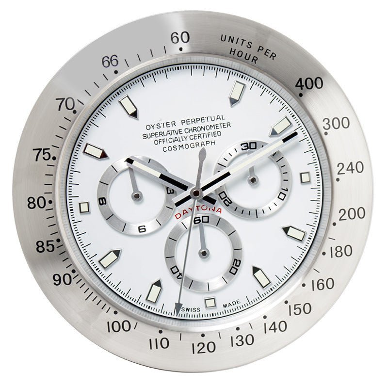 LUMICLOCK – Modern Battery Operated Silent Wall Clock with Luminous Hands