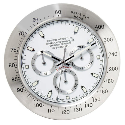 LUMICLOCK – Modern Battery Operated Silent Wall Clock with Luminous Hands