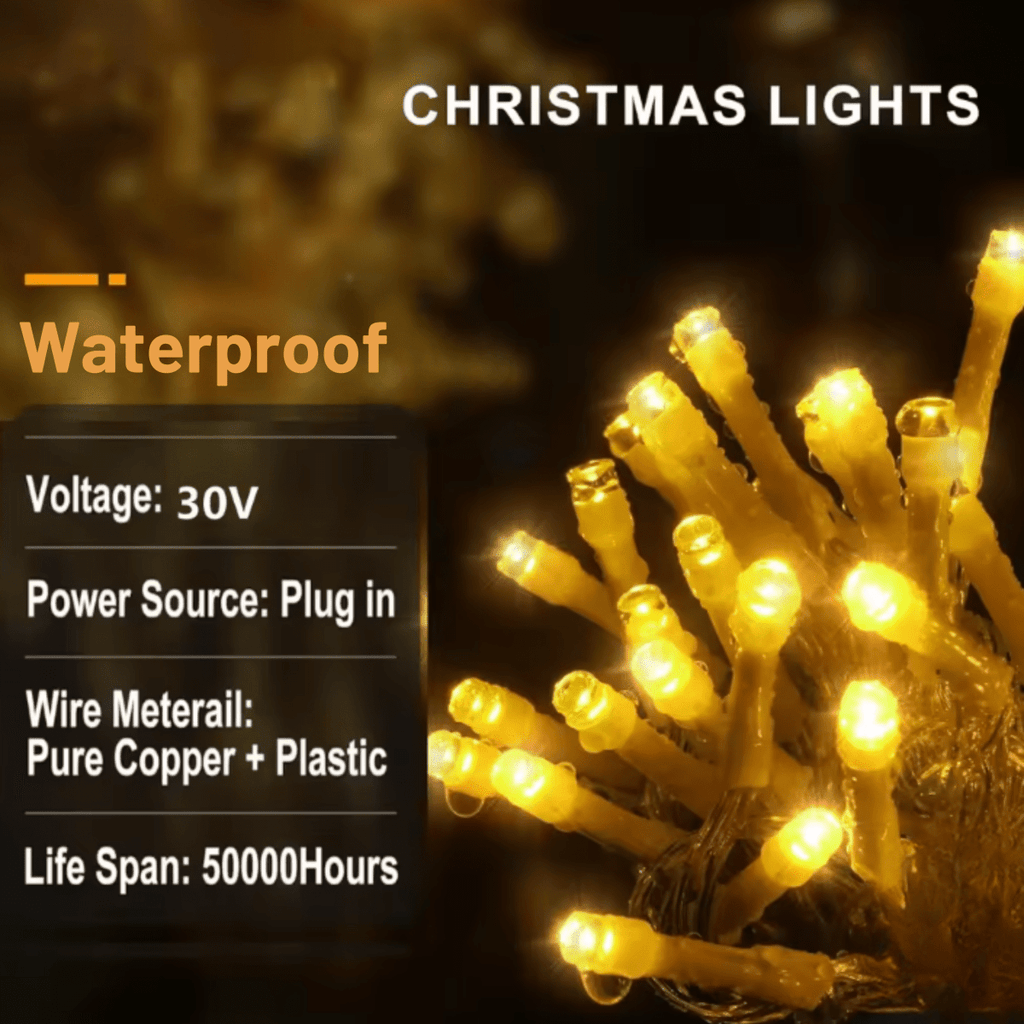 LUMICURTAIN – LED-Gartenvorhänge für funkelnde Außenatmosphäre