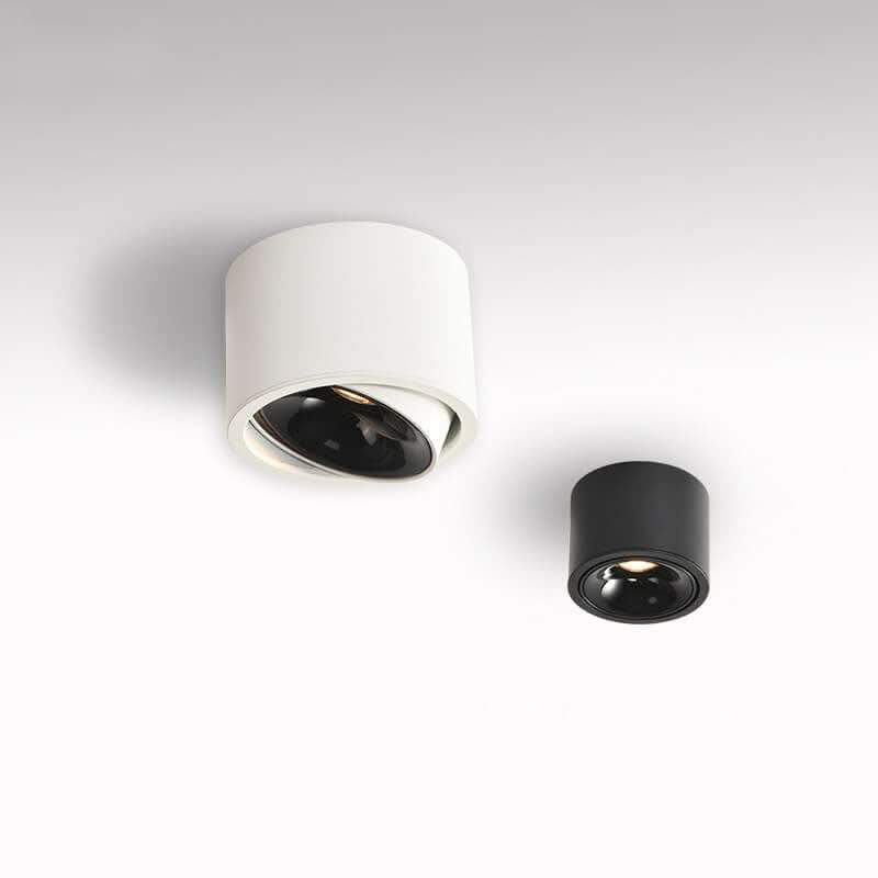 Minispot LED - minimalist ceiling lamp with adjustable lighting spot 1