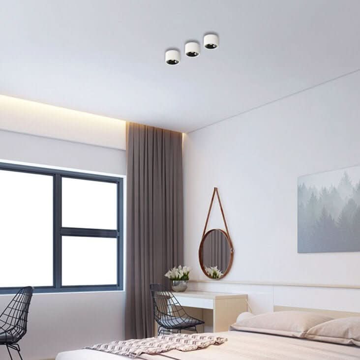 Minispot LED - minimalist ceiling lamp with adjustable lighting spot 5