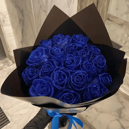 Glitter Roses in a Gift Box – Romantic & Lasting Gift 0