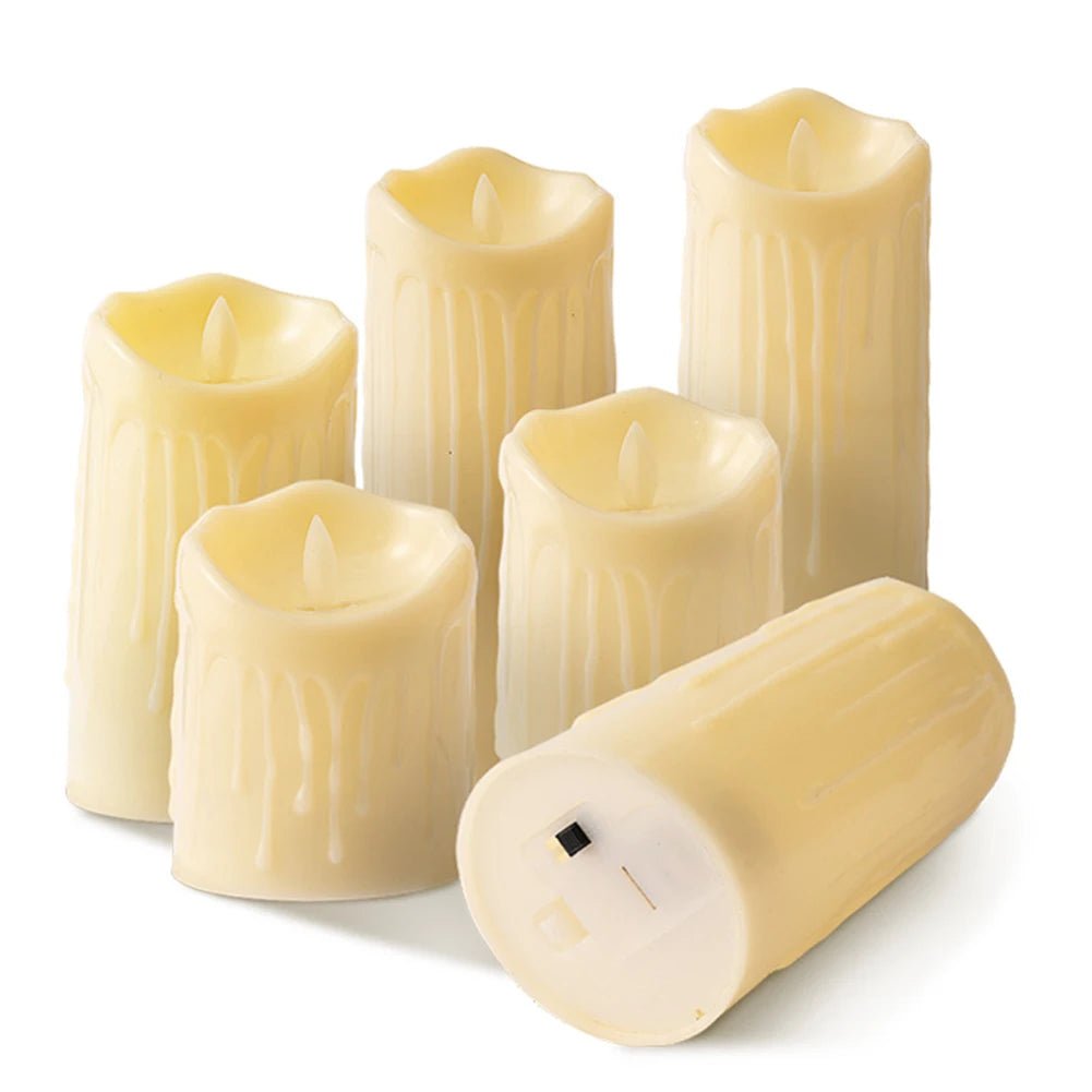 LumiFlame - Candele a LED con luce intermittente realistica