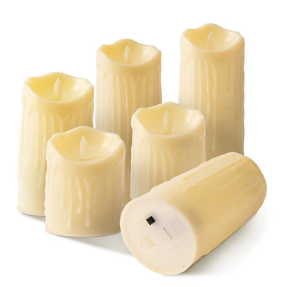 LumiFlame - Candele a LED con luce intermittente realistica