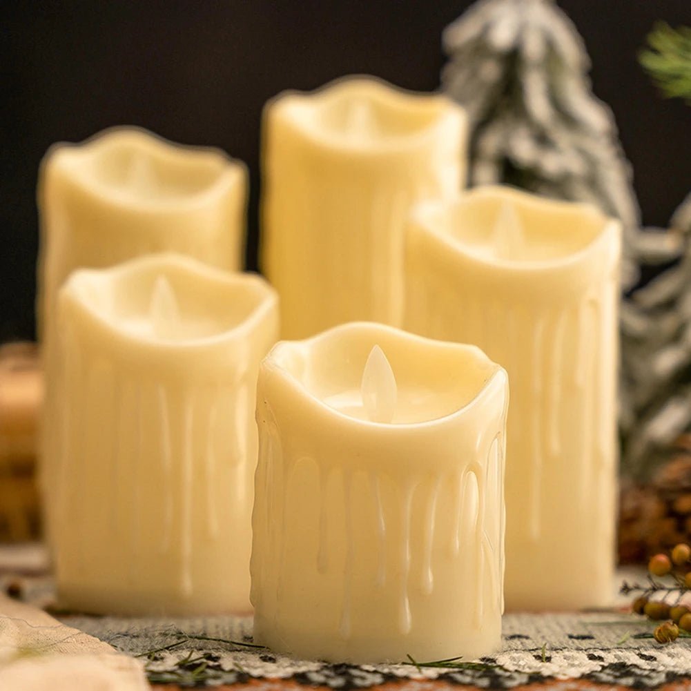 LumiFlame - Candele a LED con luce intermittente realistica