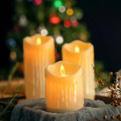 LumiFlame - Candele a LED con luce intermittente realistica