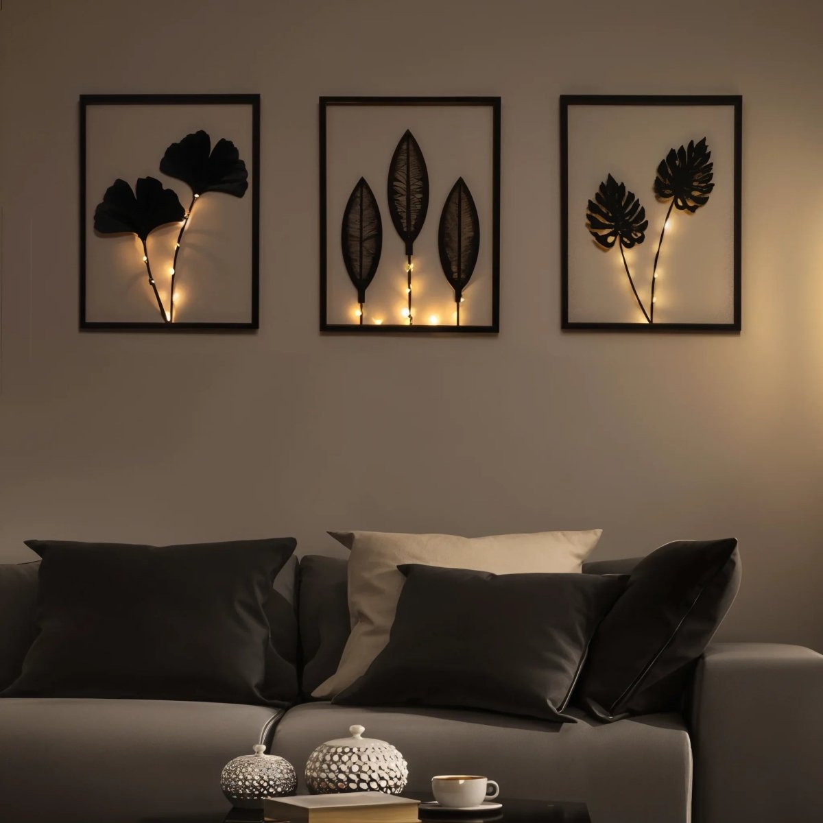 DECORAY – Color Changing LED Frame Lamp Set for Stylish Indoor Decor 1