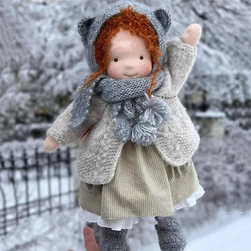 LUMINA – Poupée Waldorf en coton faite main Coffret cadeau