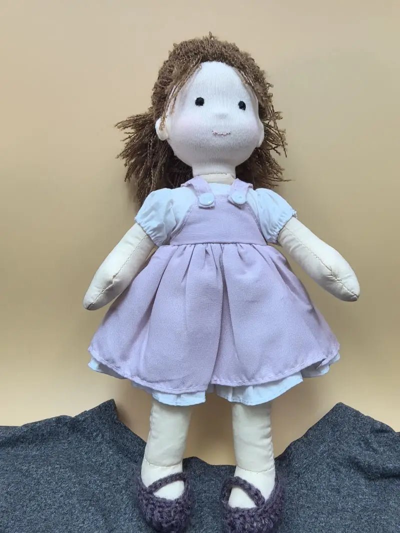 LUMINA – Poupée Waldorf en coton faite main Coffret cadeau