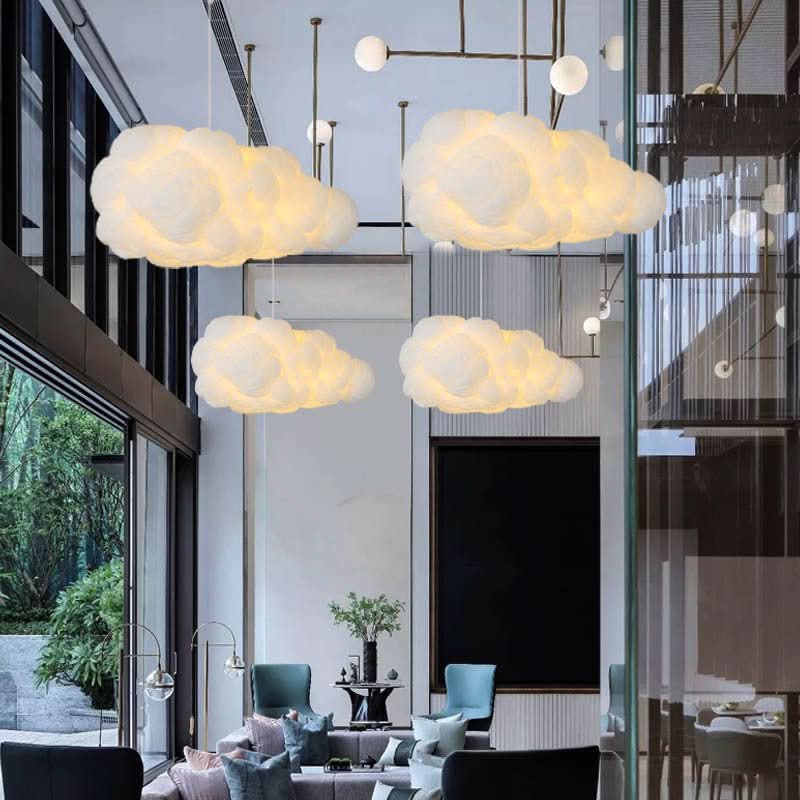 LUMINA MODERNA – Modern Pendant Light with Dual White Shades