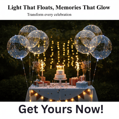 LUMINAIR – Herbruikbare LED Feestballonnen voor Stralende Vieringen