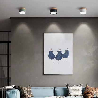 LumiNord – Lampada da soffitto LED dimmerabile moderna in design nordico