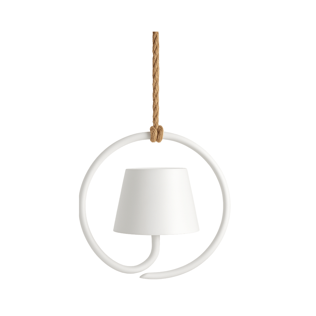 Lumipend- rechargeable LED pendant lamp for indoor and outdoor areas 4