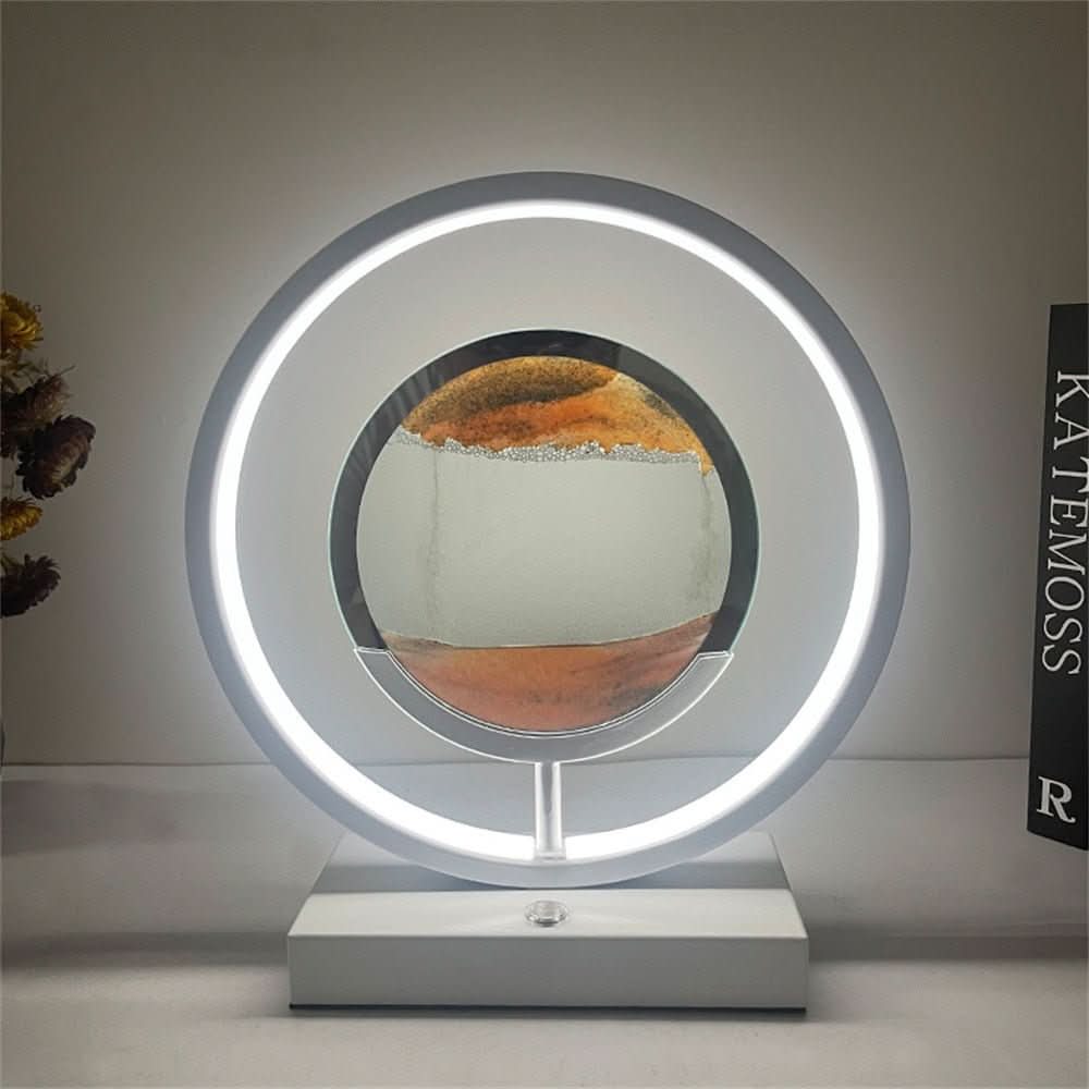 LUMISAND – 3D LED Flowing Sand Art Table Lamp with USB Charging