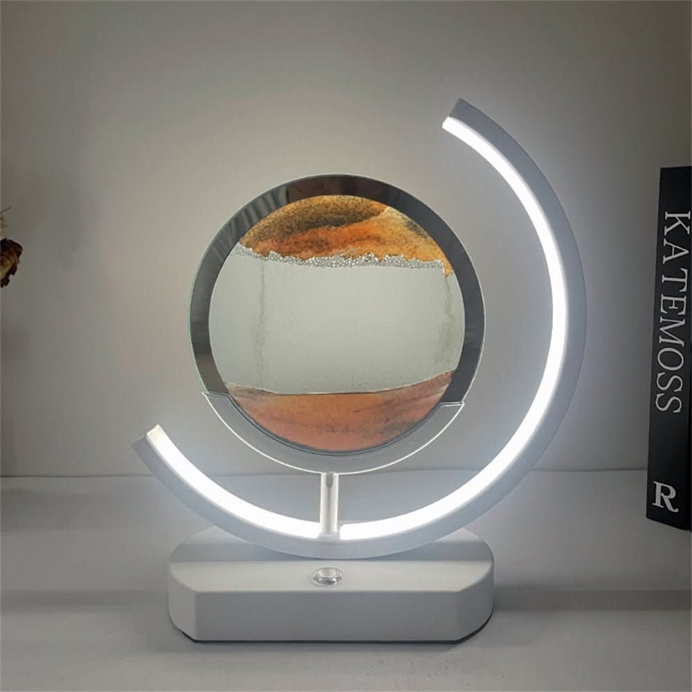 LUMISAND – 3D LED Flowing Sand Art Table Lamp with USB Charging