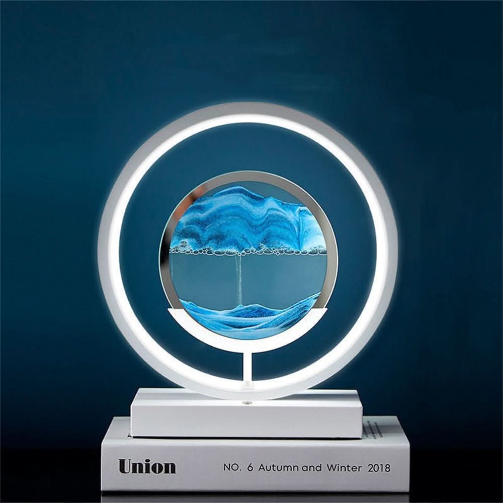 LUMISAND – 3D LED Flowing Sand Art Table Lamp with USB Charging