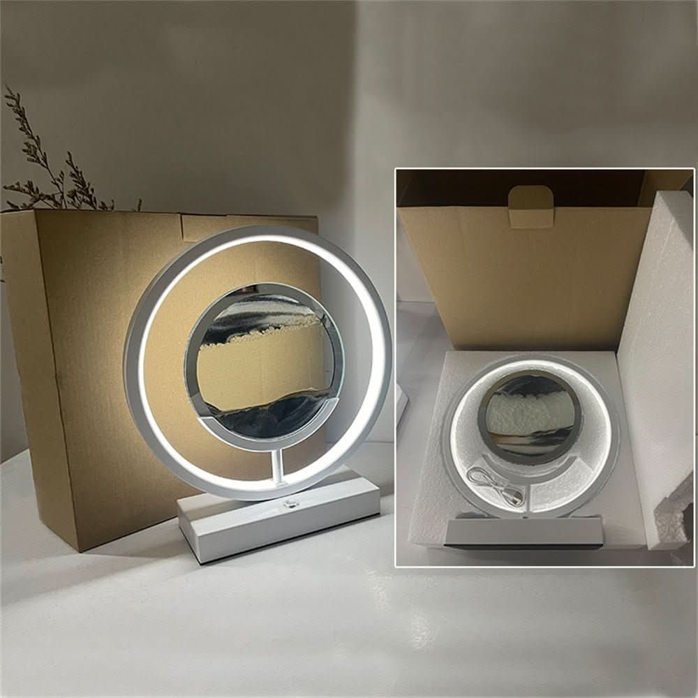LUMISAND – 3D LED Flowing Sand Art Table Lamp with USB Charging