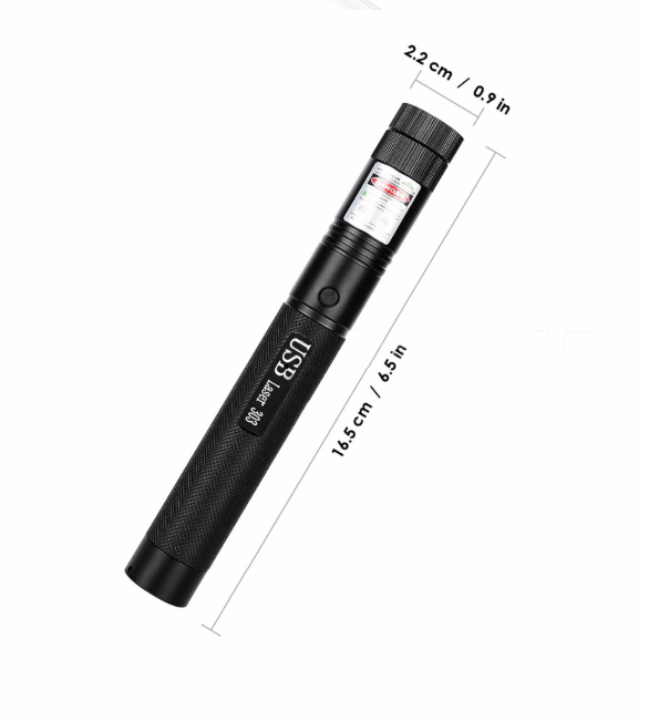 LumiScope – Apontador laser com longo alcance e foco preciso