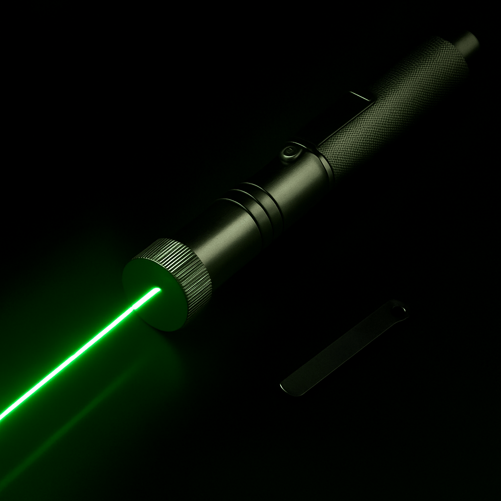 LumiScope – Apontador laser com longo alcance e foco preciso