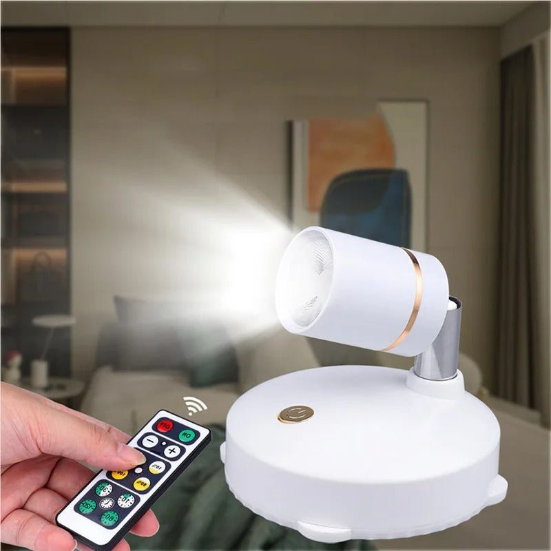 LumiSpot – Faretto LED Wireless con Telecomando