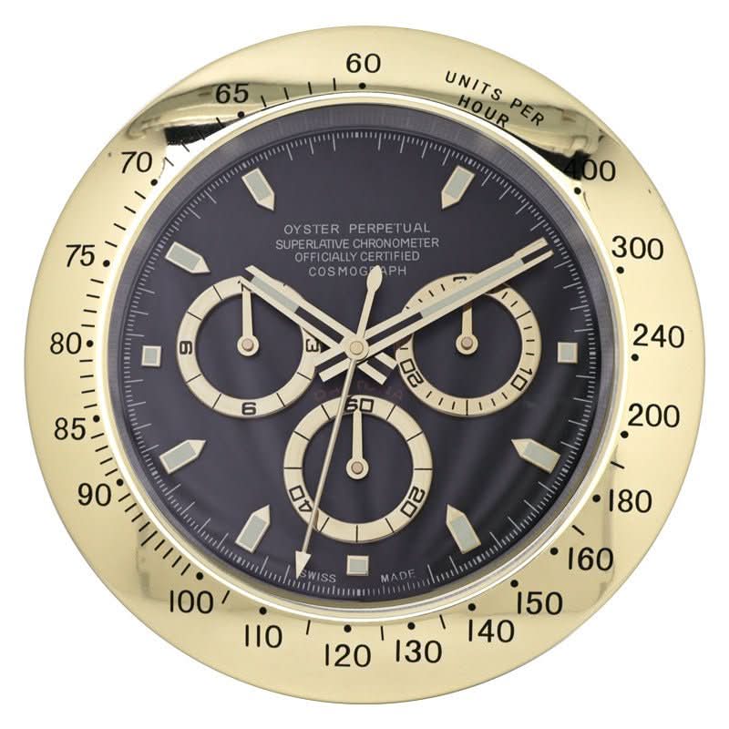 Contemporary Silent Wall Clock with Luminous Hands & Stainless Steel Frame 13