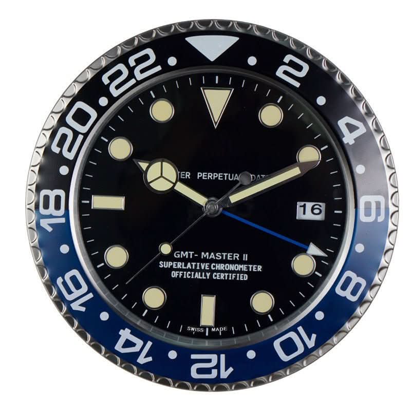 Contemporary Silent Wall Clock with Luminous Hands & Stainless Steel Frame 8